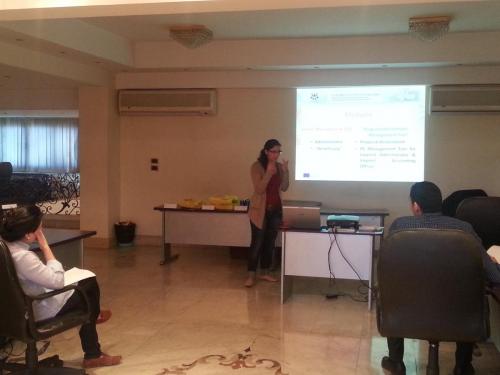 Euromed Youth IV Programme - Training on PE & webtools to the Egyptian Youth Unit in Cairo, 2012 (2)